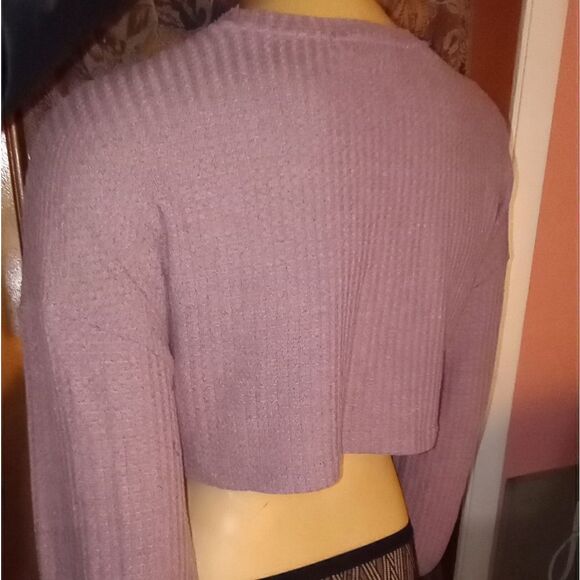 SHEIN long sleeve crop top NWOT, XS - Picture 6 of 6